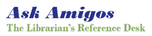 Ask Amigos - The Librarian's Reference Desk logo