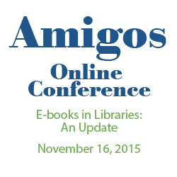 E-books in Libraries: An Update conference logo
