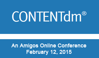 Using CONTENTdm An Amigos Online Conference logo