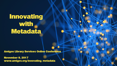 Innovating with Metadata conference image