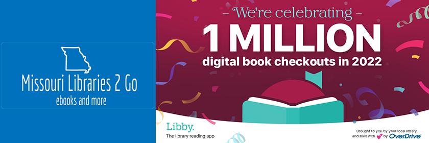 MoLib2Go celebrates 1 Million digital book checkouts in 2022