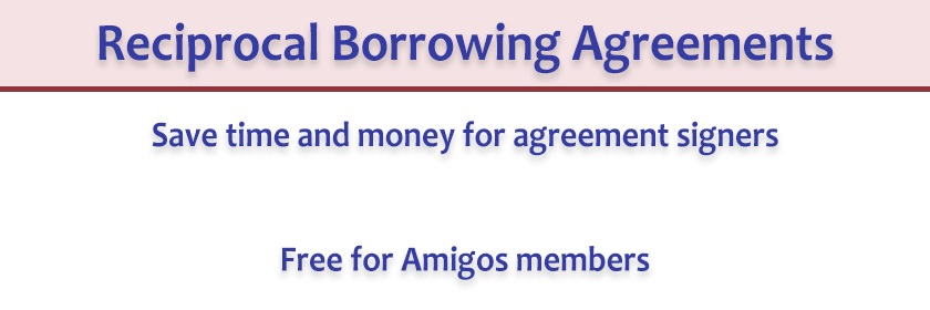 Reciprocal Borrowing Agreement banner