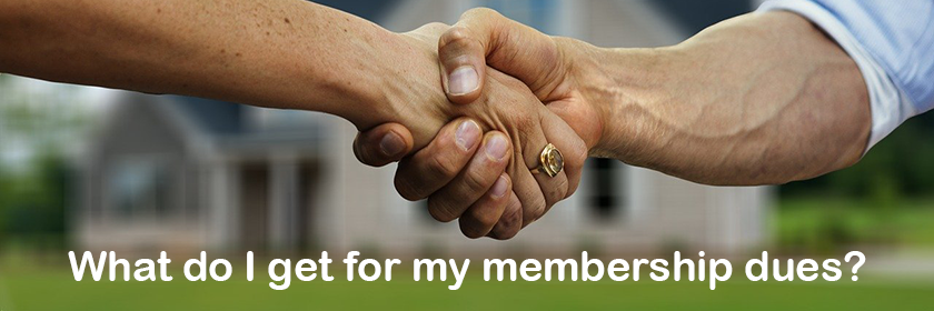 What do I get for my membership dues?