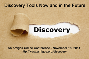 Check out the vendor sessions at the Amigos Member Conference. Win