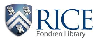 Rice University - Fondren Library logo