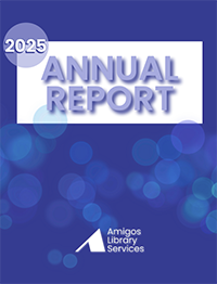 Amigos Library Services 2025 Annual Report cover image