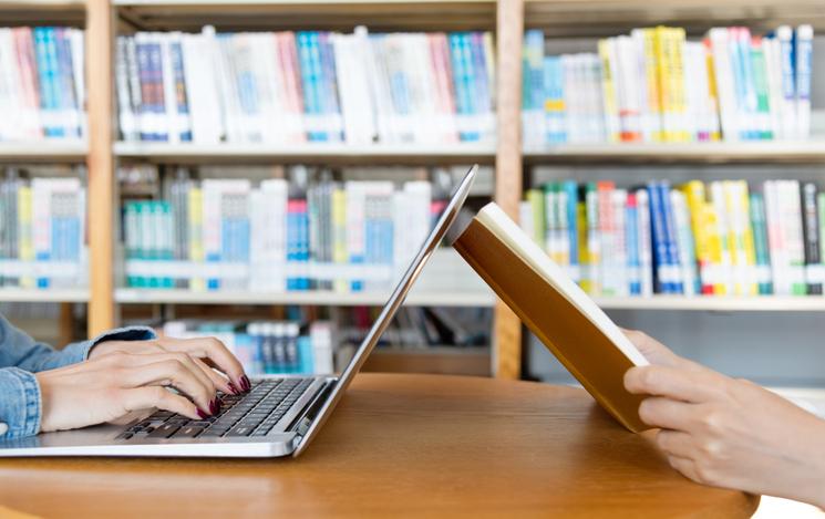 istock image of laptop and pad together