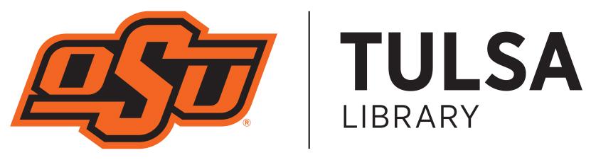 Oklahoma State University - Tulsa library logo