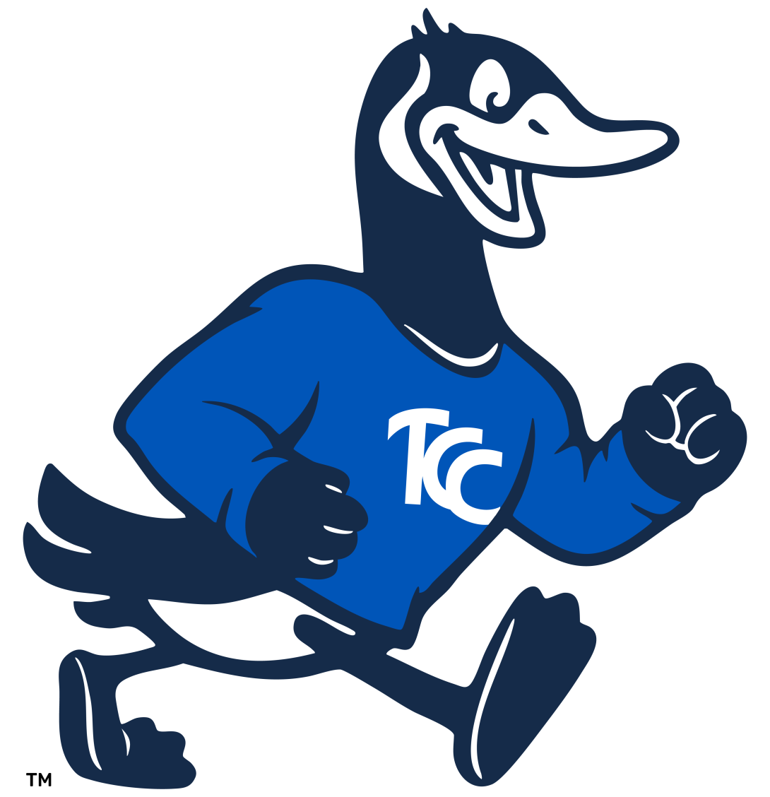 Tulsa Community College Blue goose logo