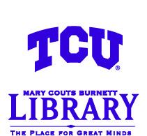 TCU Mary Couts Burnett Library logo