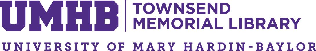 University of Mary Hardin-Baylor Townsend Memorial Library logo